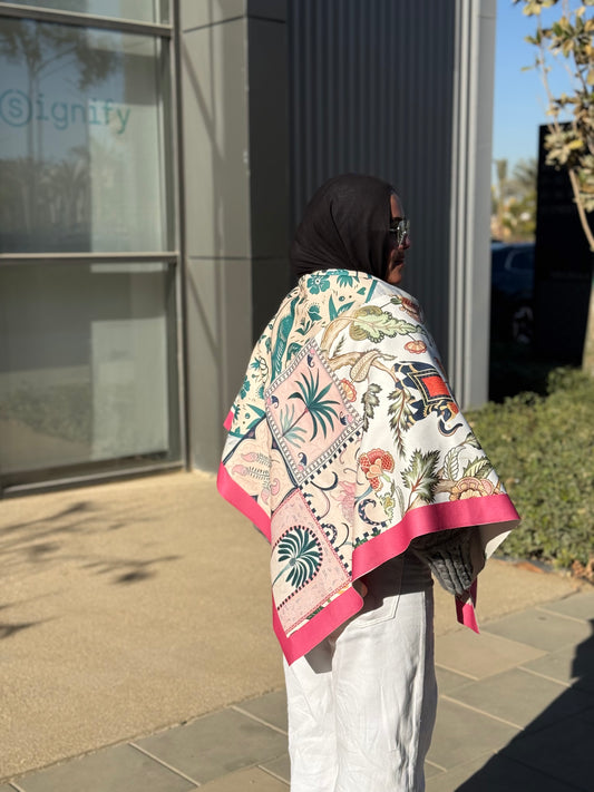 Pink Mirage Scarf